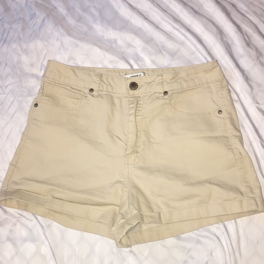 High Waist Forever 21 Jean Shorts